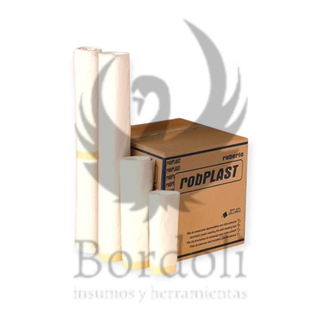 ROBERLO ROBPLAST FILM CON CINTA  - 180CM X 22,5M