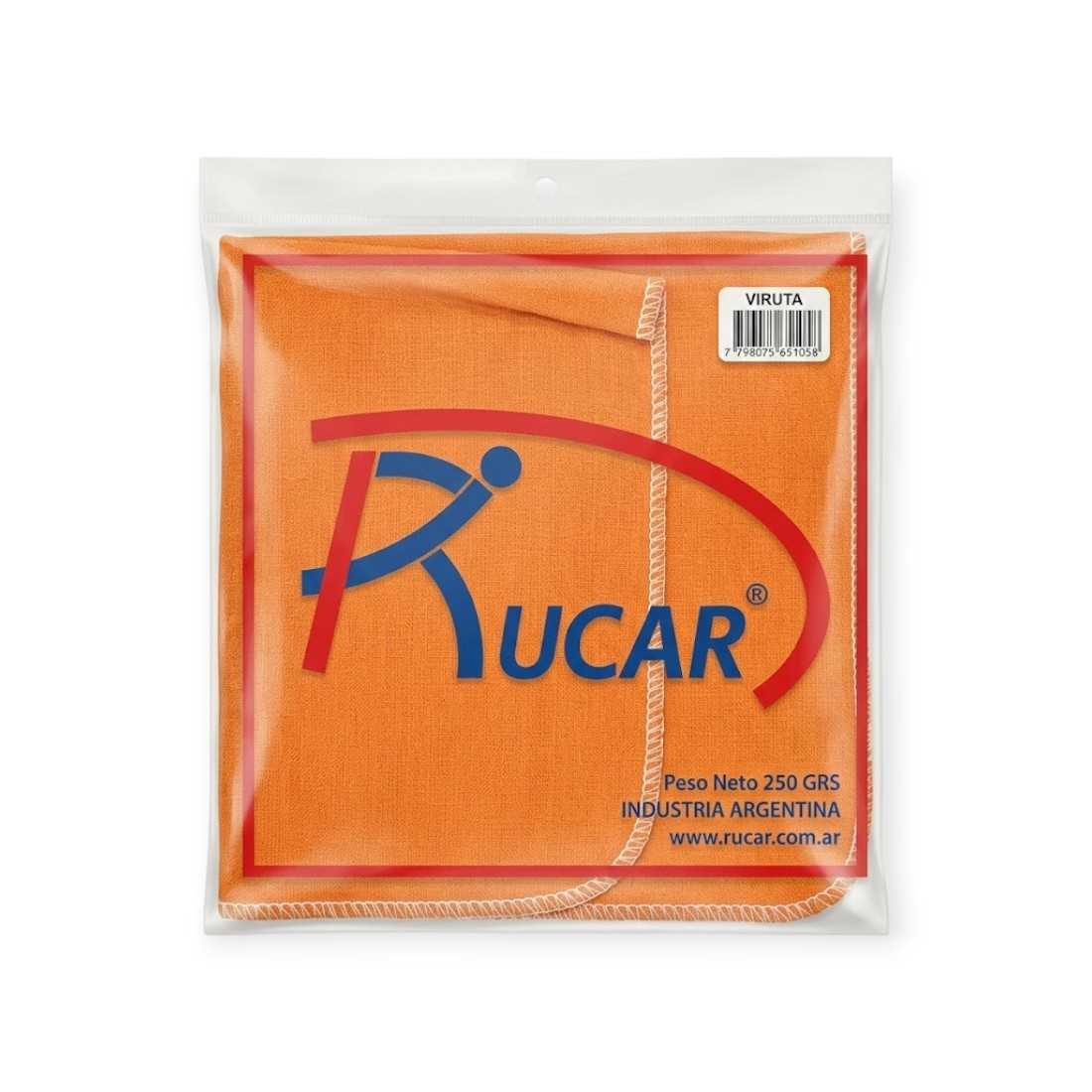RUCAR  FRANELA NARANJA 50X40