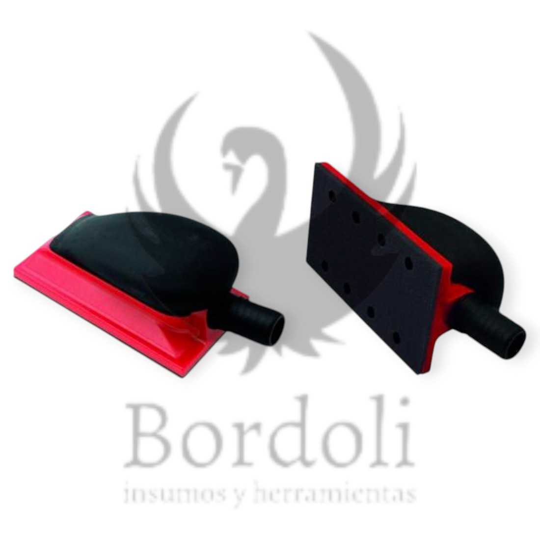 SAGUS TACO DE LIJADO P/ ASPIRACION 70X125MM