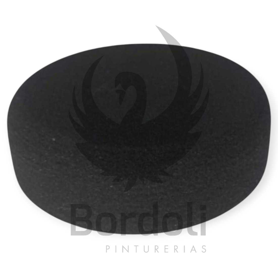 SAGUS PAÑO DE GOMA ESPUMA NEGRO SIMPLE DE 8&#039;