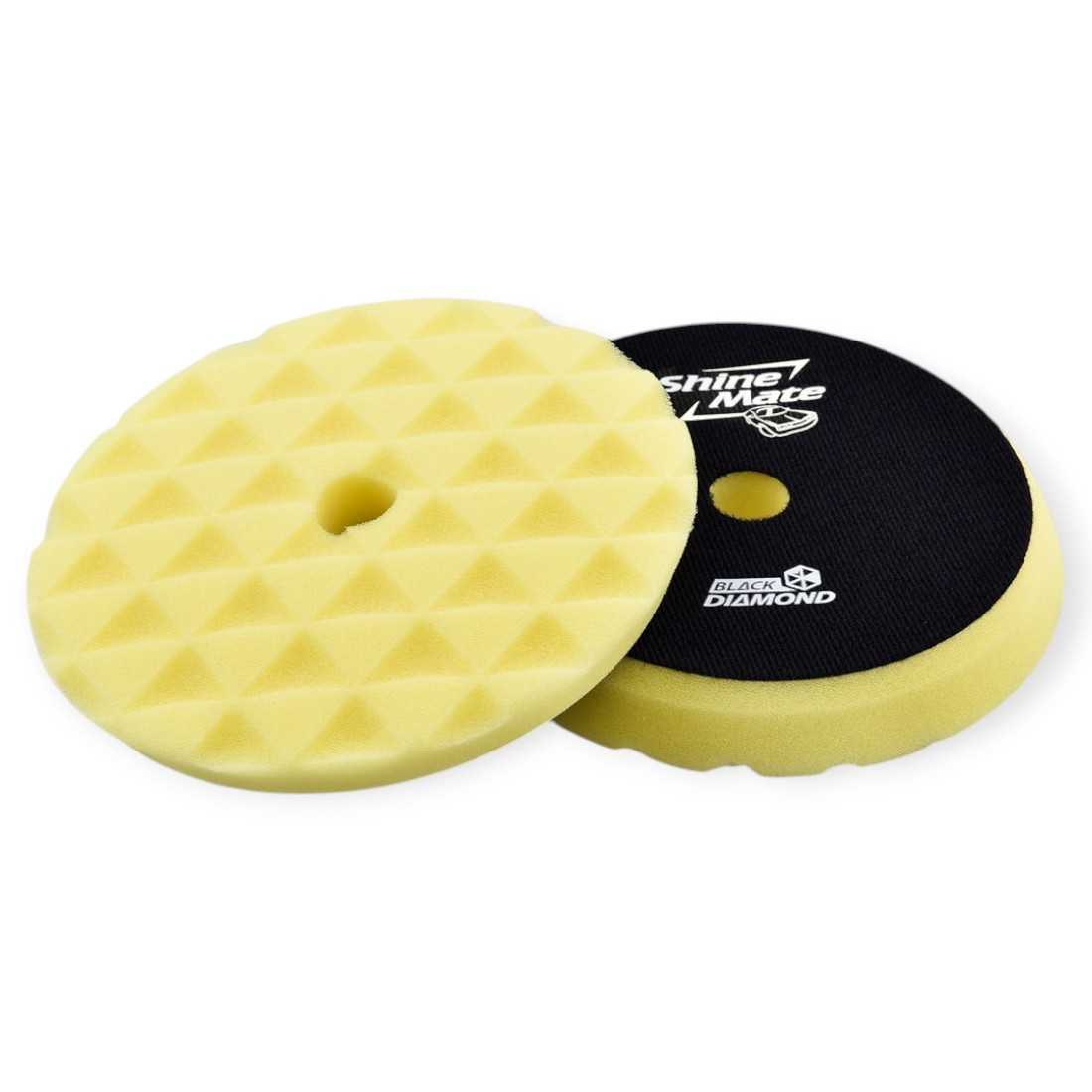 SHINE MATE PAD ROTORBITAL ESPUMA DIAMOND AMARILLO 5&#039;