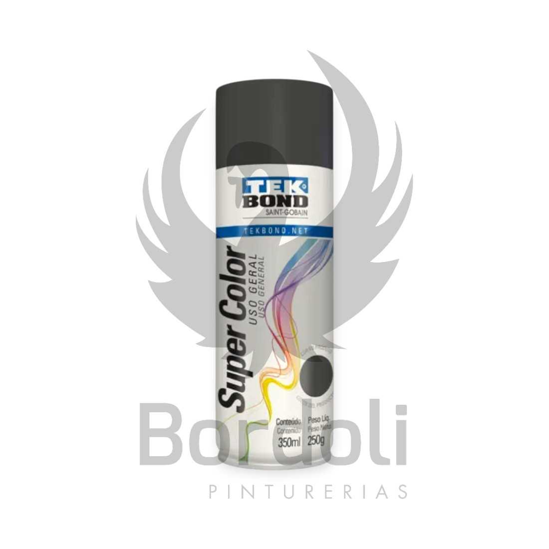 TB PINTURA EN AEROSOL USO GENERAL NEGRO SATINADO 350ML/250G