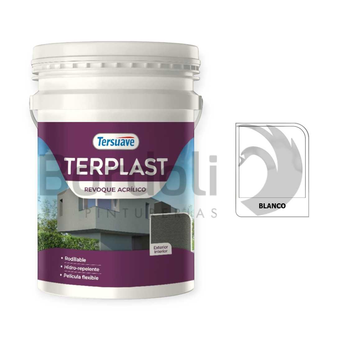 TERSUAVE TERPLAST REV. ACRIL. BLANCO 25K