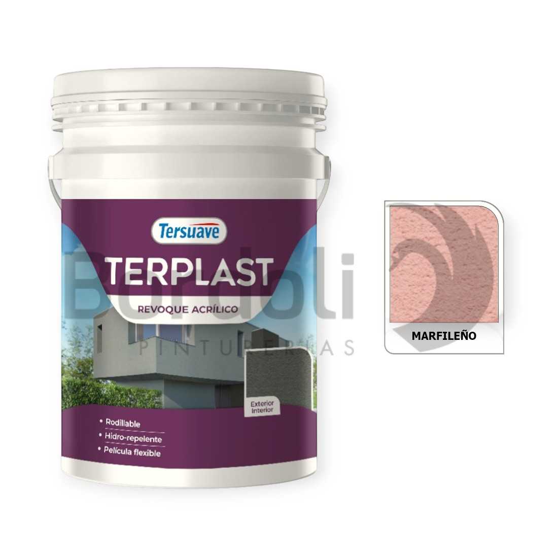 TERSUAVE TERPLAST REV. ACRIL. MARFILEÑO 25K