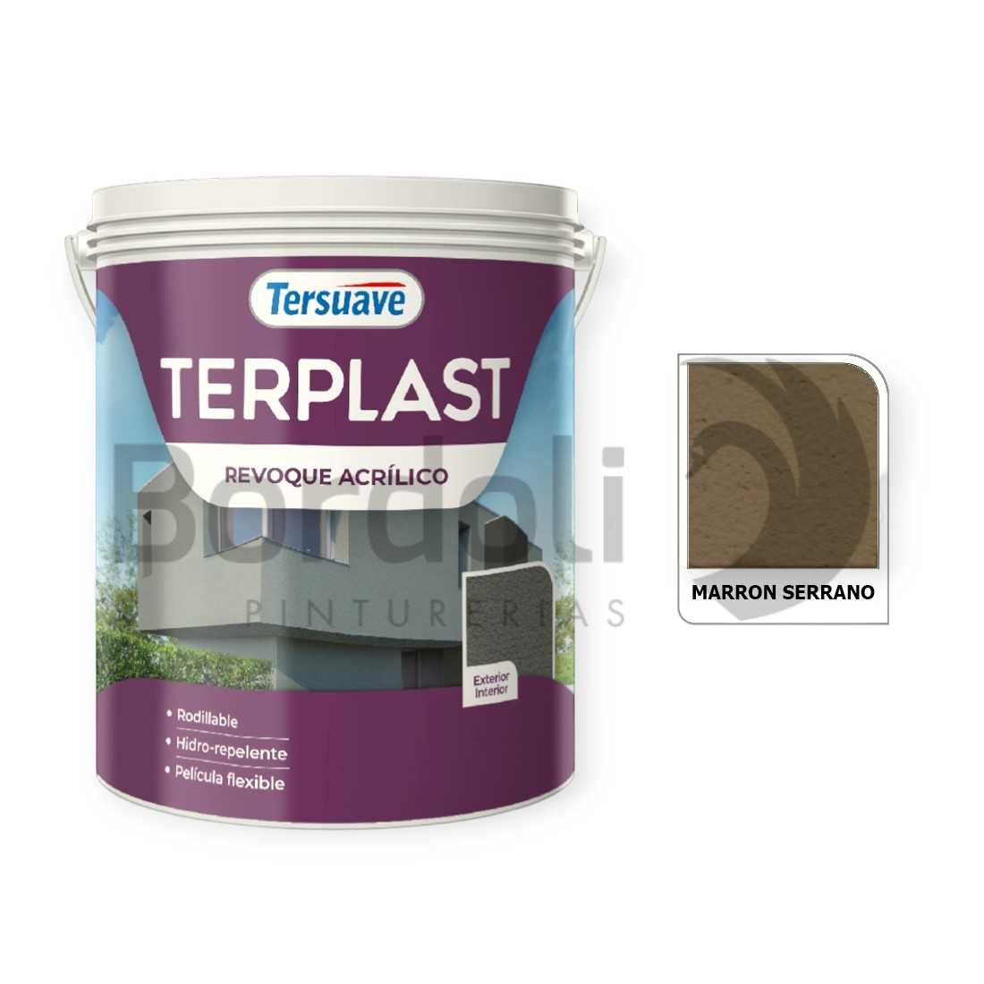 TERSUAVE TERPLAST REV. ACRIL. MARRON SERRANO 5K