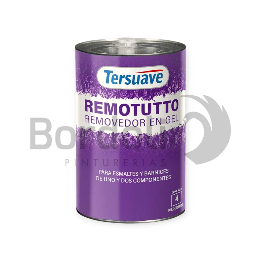 TERSUAVE REMOTUTTO REMOVEDOR GEL 4 KG