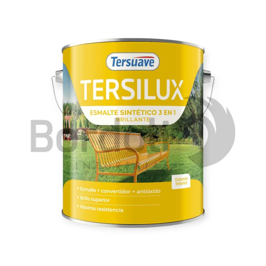 TERSUAVE ESM. SINT. BRILLANTE NEGRO X 4 LT
