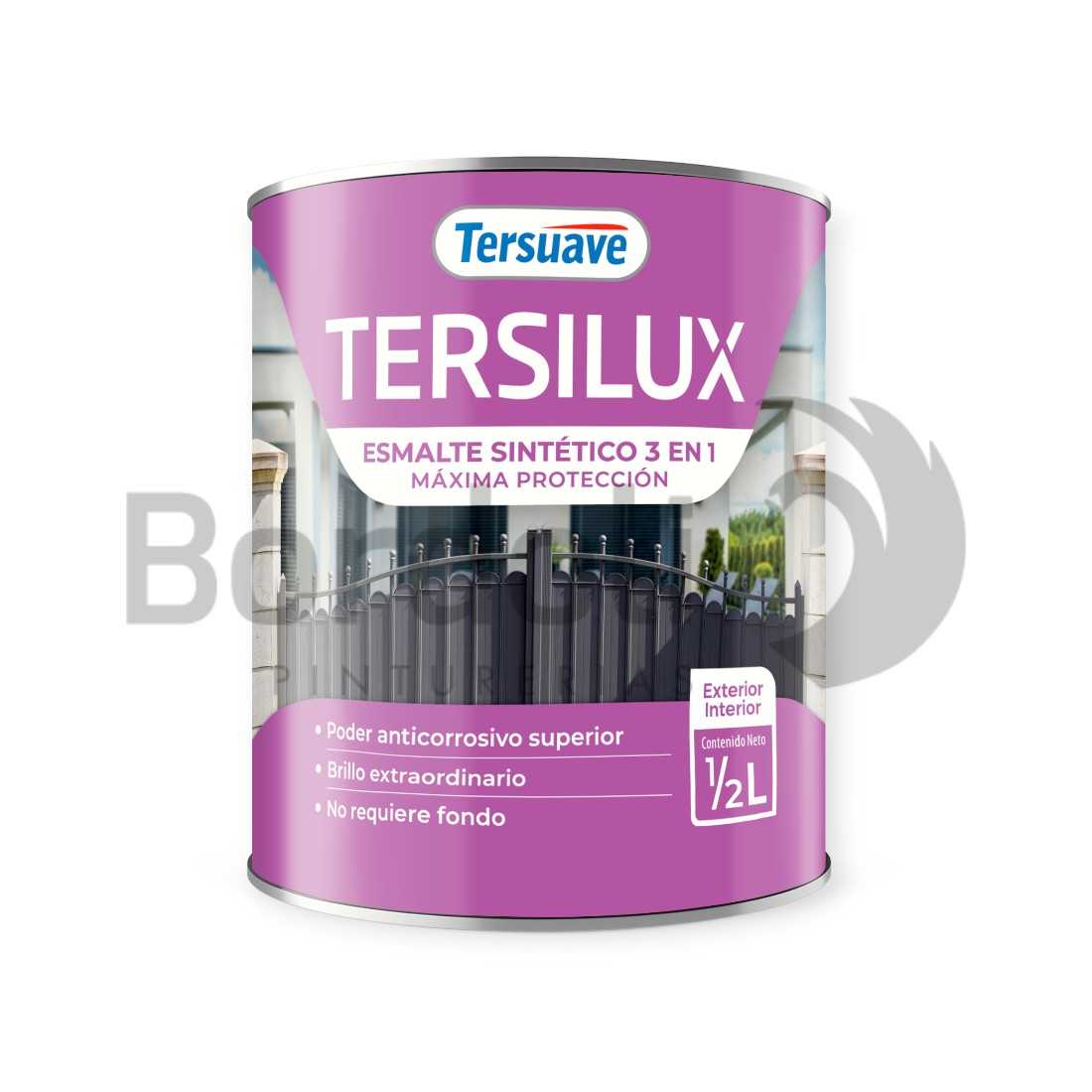 TERSUAVE ESM. DOBLE ACCION BRILLANTE NEGRO X 1/2 LT