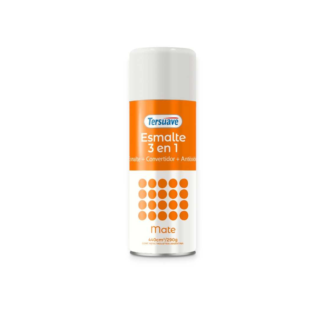 TERSUAVE AEROSOL ESM. SINT. MATE NEGRO X 440 CC