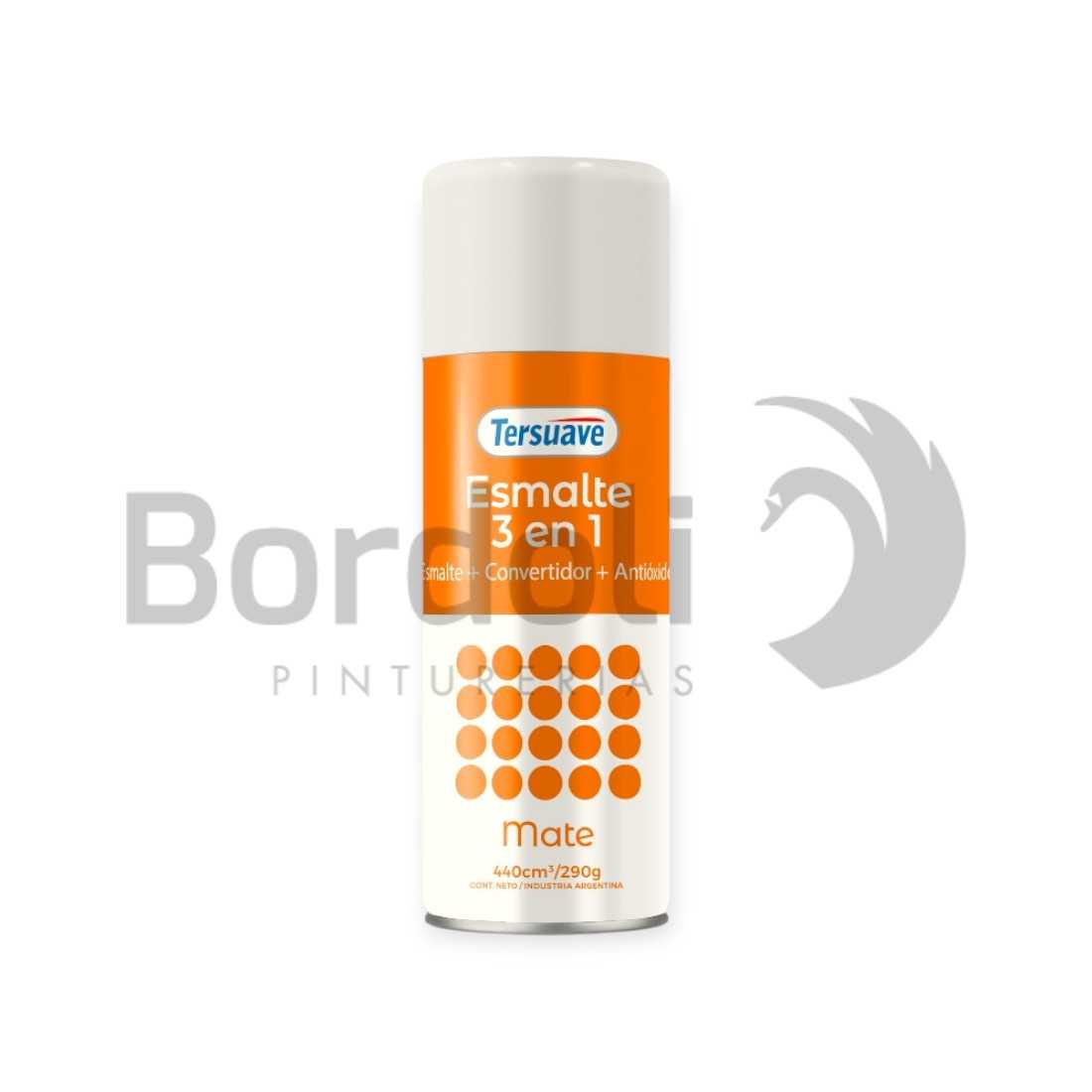 TERSUAVE AEROSOL ESM. SINT. MATE BLANCO X 440 CC
