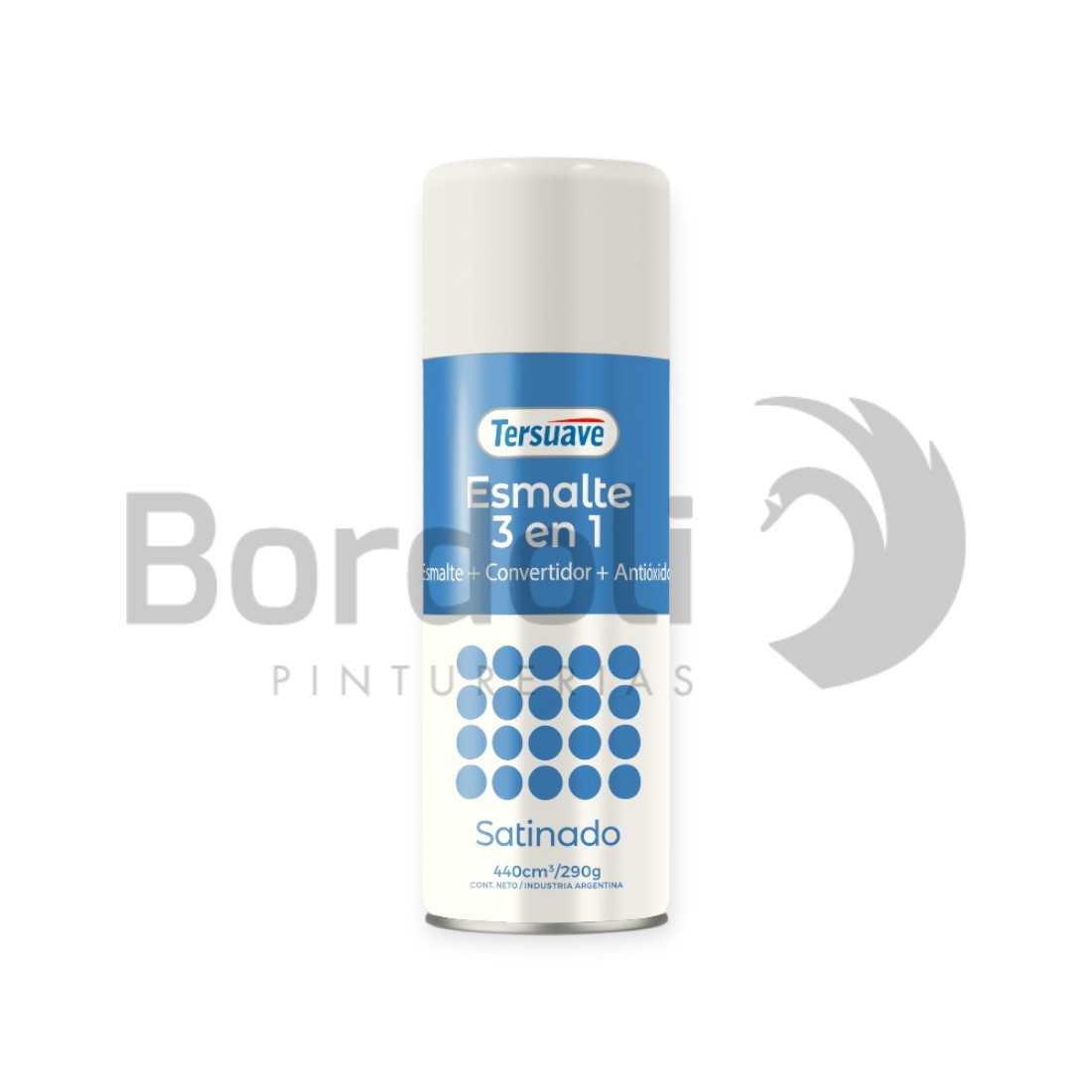 TERSUAVE AEROSOL ESM. SINT. SATINADO BLANCO X 440 CC