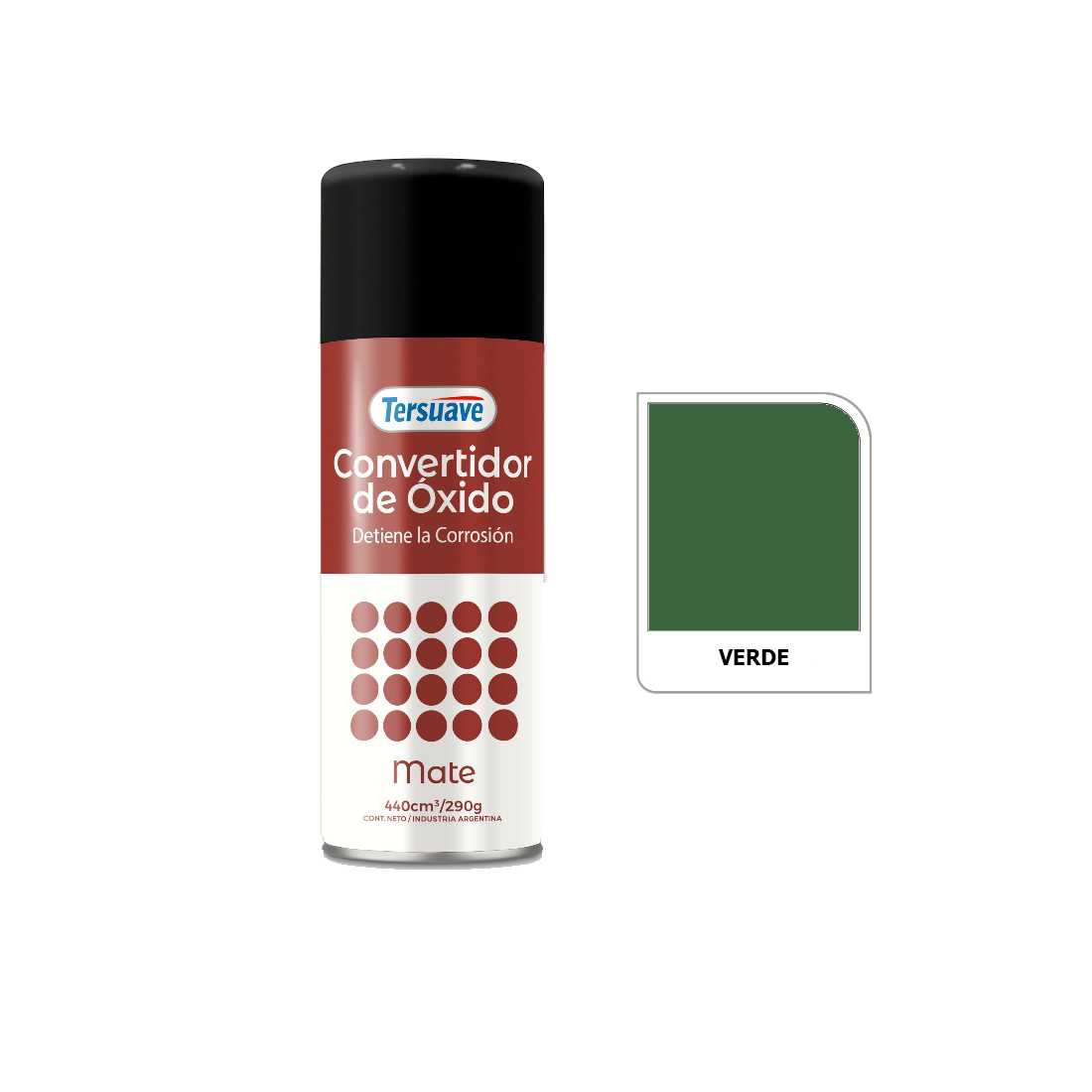 TERSUAVE AEROSOL CONV. DE OXIDO VERDE X 440 CC