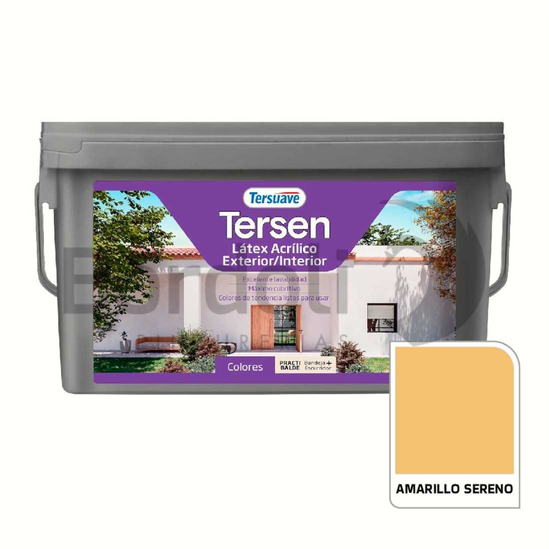 TERSUAVE TERSEN LATEX EXT-INT MATE AMARILLO SERENO X4LT