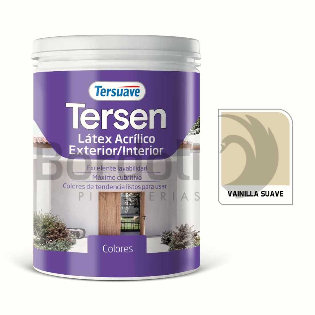 TERSUAVE TERSEN LATEX EXT-INT MATE VAINILLA SUAVE X 1 LT