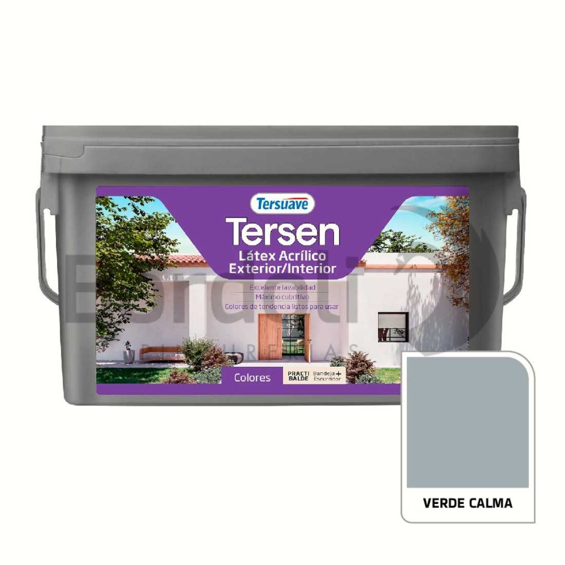 TERSUAVE TERSEN LATEX EXT-INT MATE VERDE CALMA X4LT