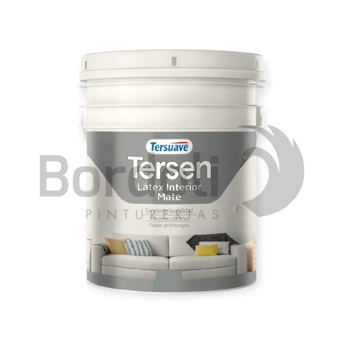 TERSUAVE TERSEN LATEX INT MATE BLANCO X 10 LT