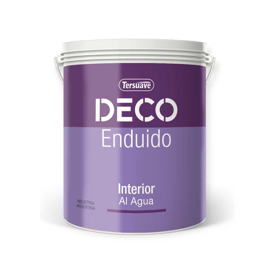 TERSUAVE DECO ENDUIDO INT BLANCO X 4 LT