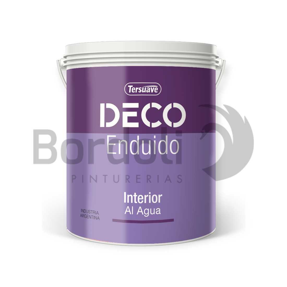 TERSUAVE DECO ENDUIDO INT BLANCO X 4 LT