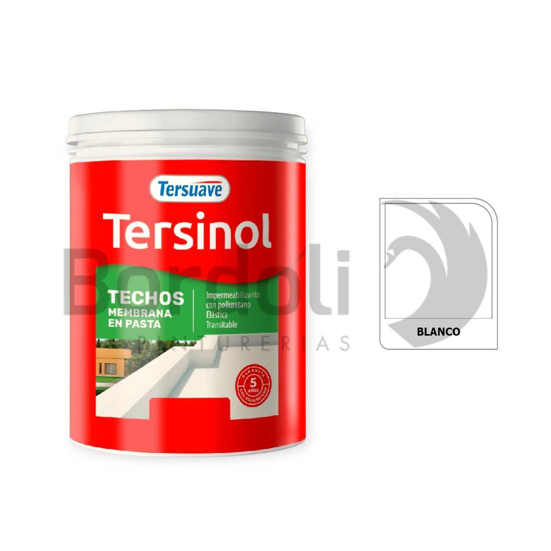 TERSUAVE TERSINOL TECHO MEMB EN PASTA BLANCO X 1 KG