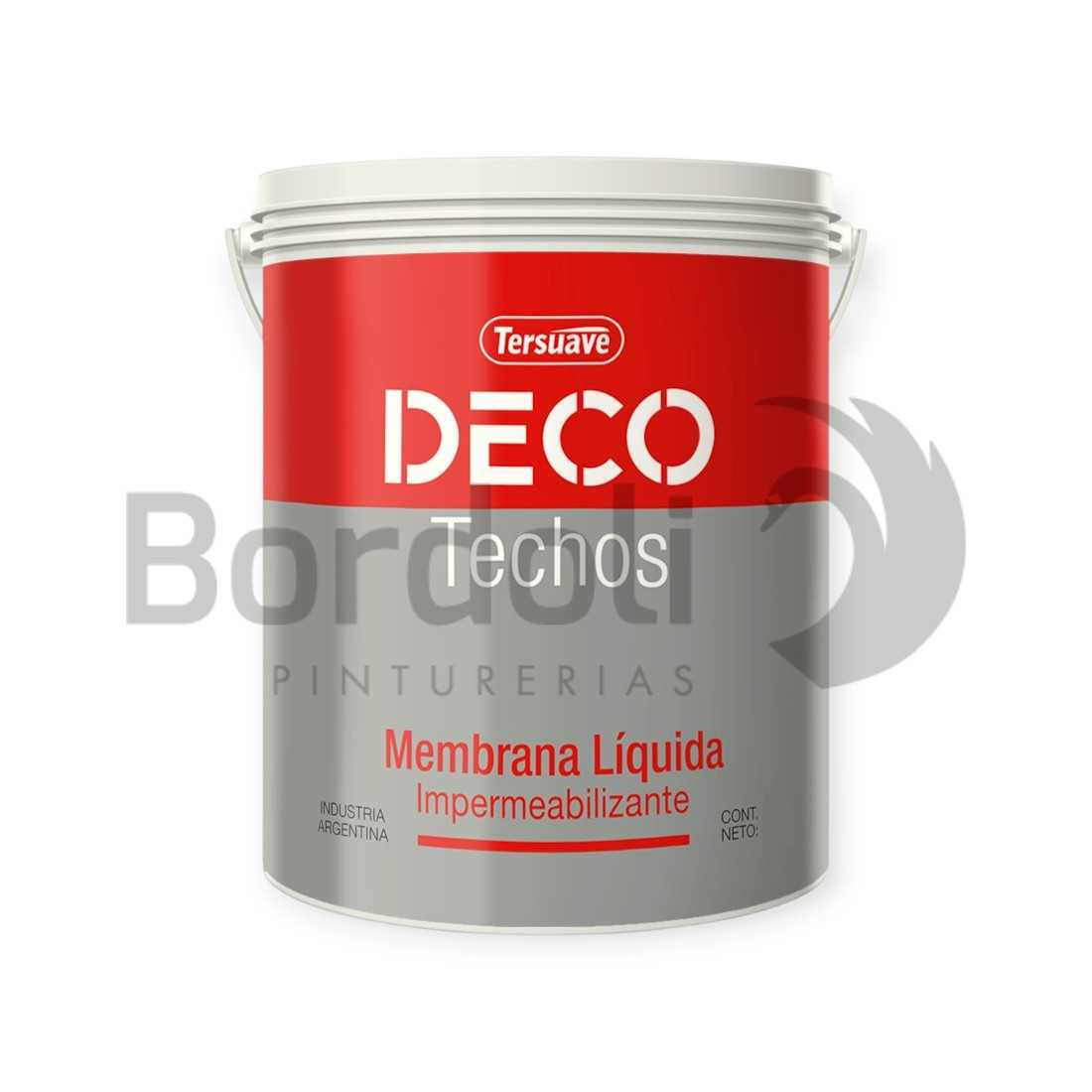 TERSUAVE DECO TECHOS MEMBRANA LIQUIDA MATE BLANCO X 4 KG