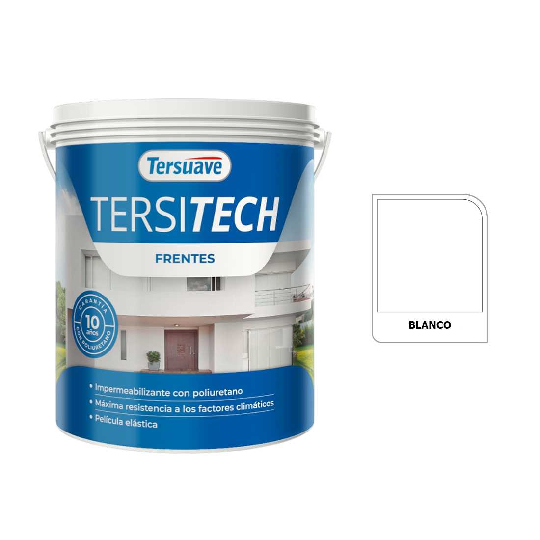 TERSUAVE TERSITECH FRENTES SEMIMATE BLANCO 4 LT