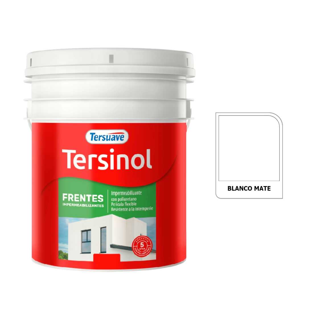 TERSUAVE TERSINOL IMPER. FRENTES MATE BLANCO X 12.5 KG