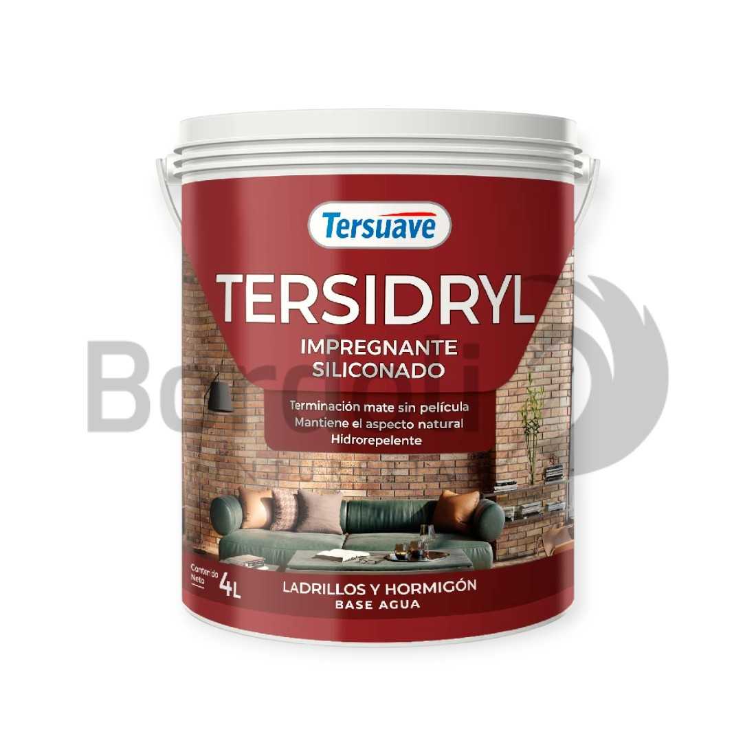 TERSUAVE TERSIDRYL IMPER. ACUO LAD Y PIE. S/PELI MATE X 4 LT
