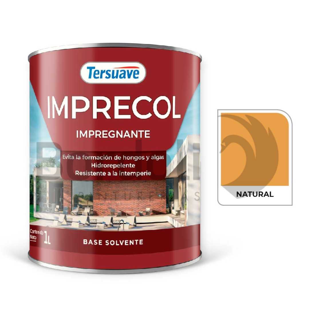 TERSUAVE IMPRECOL IMPREG LAD Y PIE. SATINADO NATURAL X 1 LT