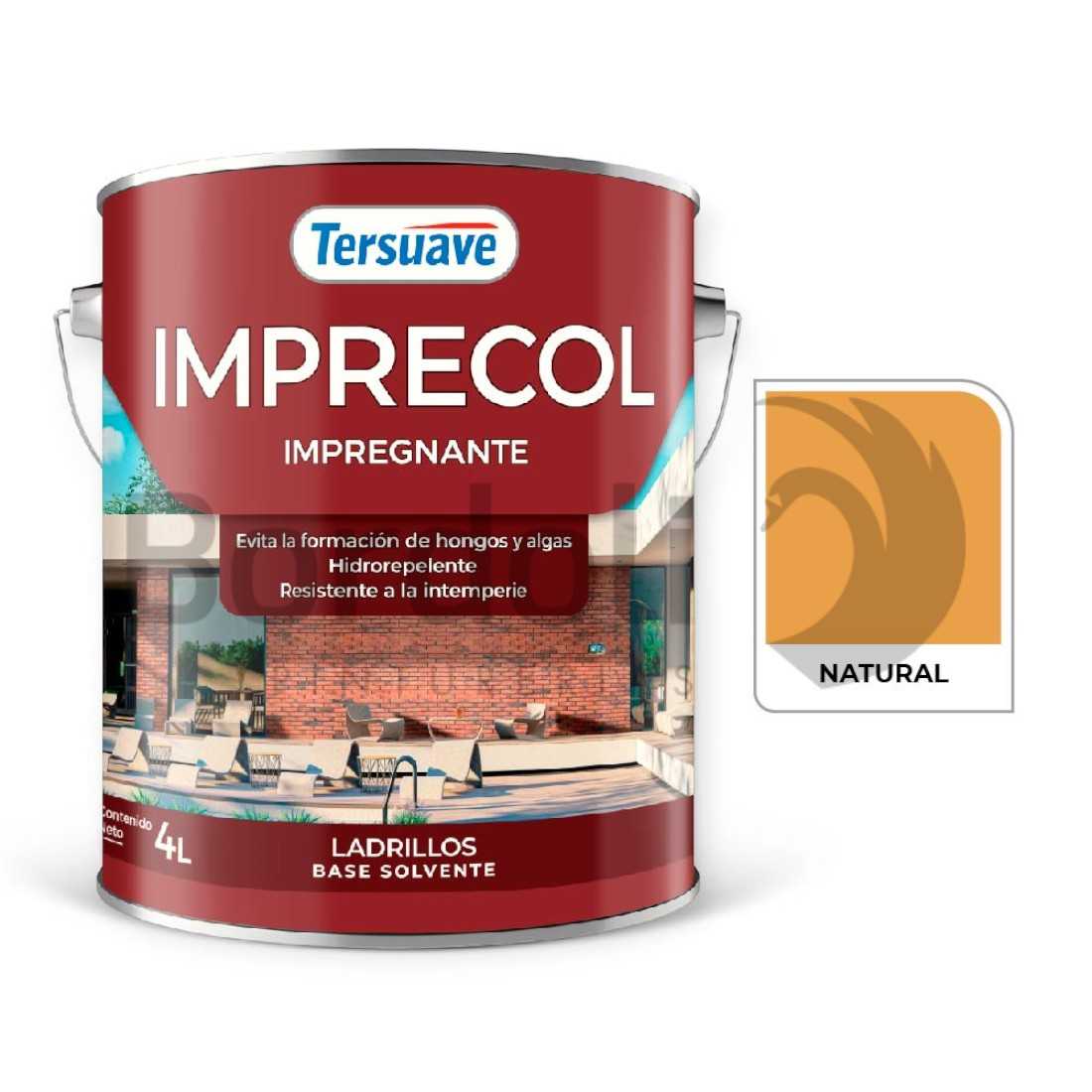TERSUAVE IMPRECOL IMPREG LAD Y PIE. SATINADO NATURAL X 4 LT