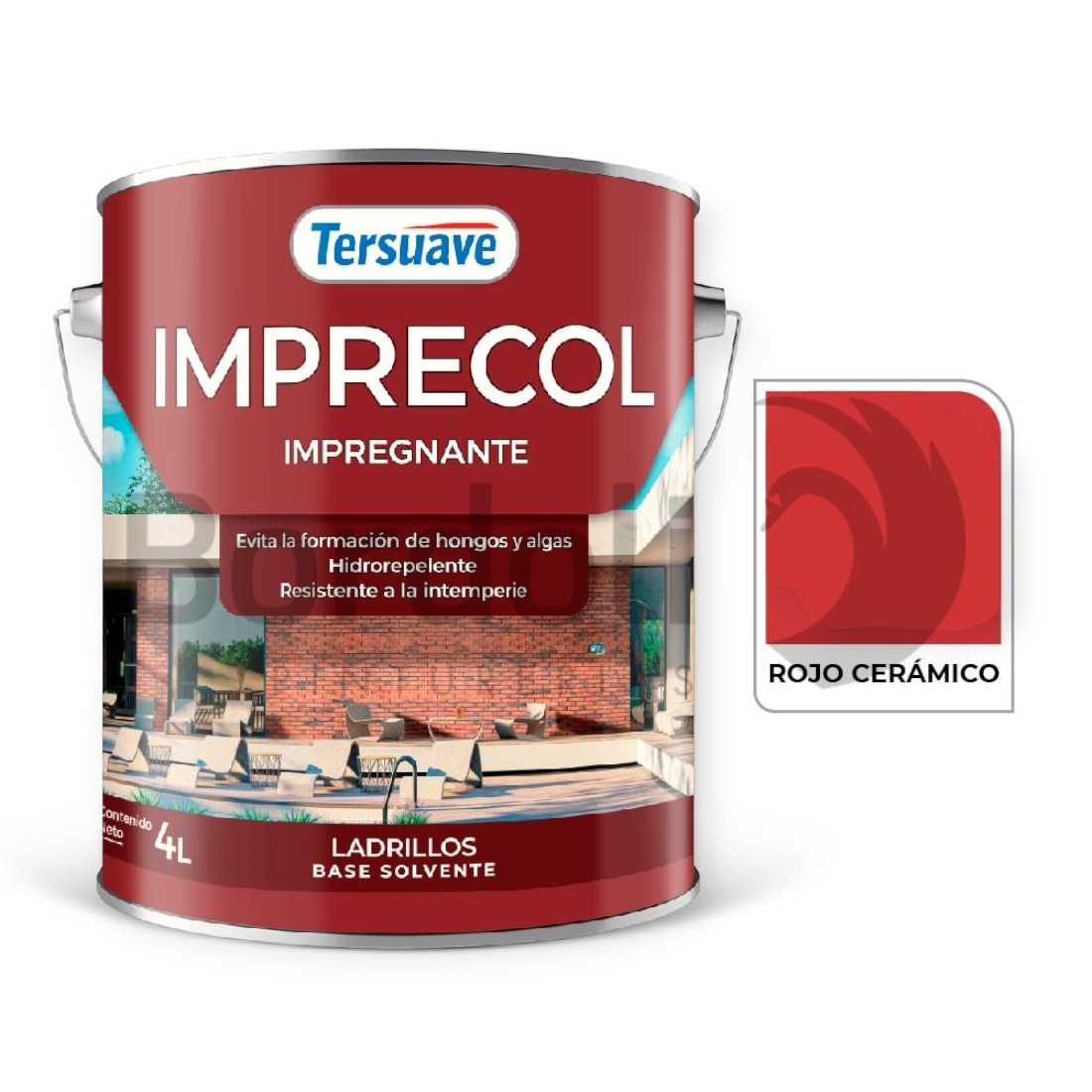 TERSUAVE IMPRECOL IMPREG LAD Y PIE. SATINADO CERAMICO X 4 LT