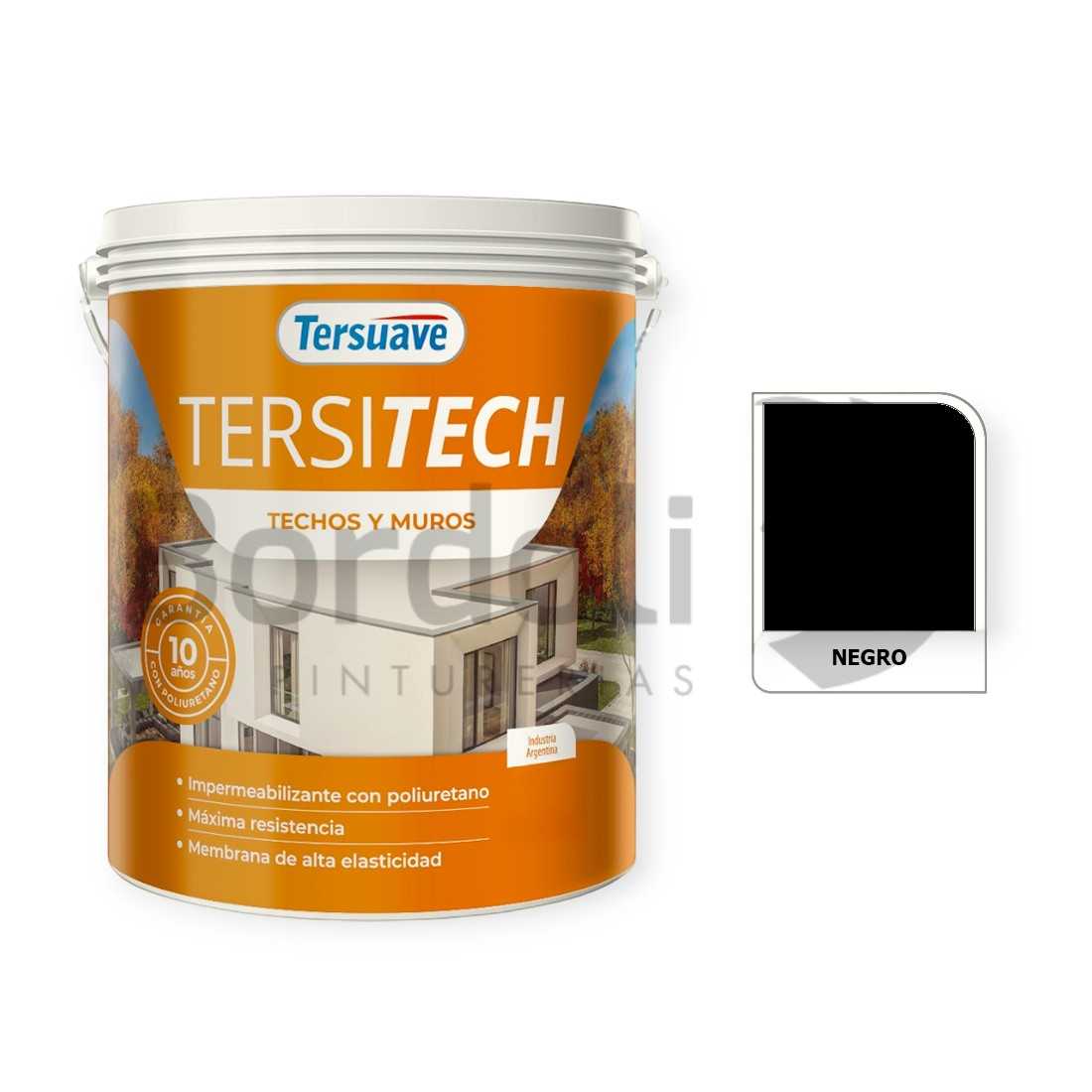 TERSUAVE TERSITECH IMPER T/MUROS NEGRO X 4 KG