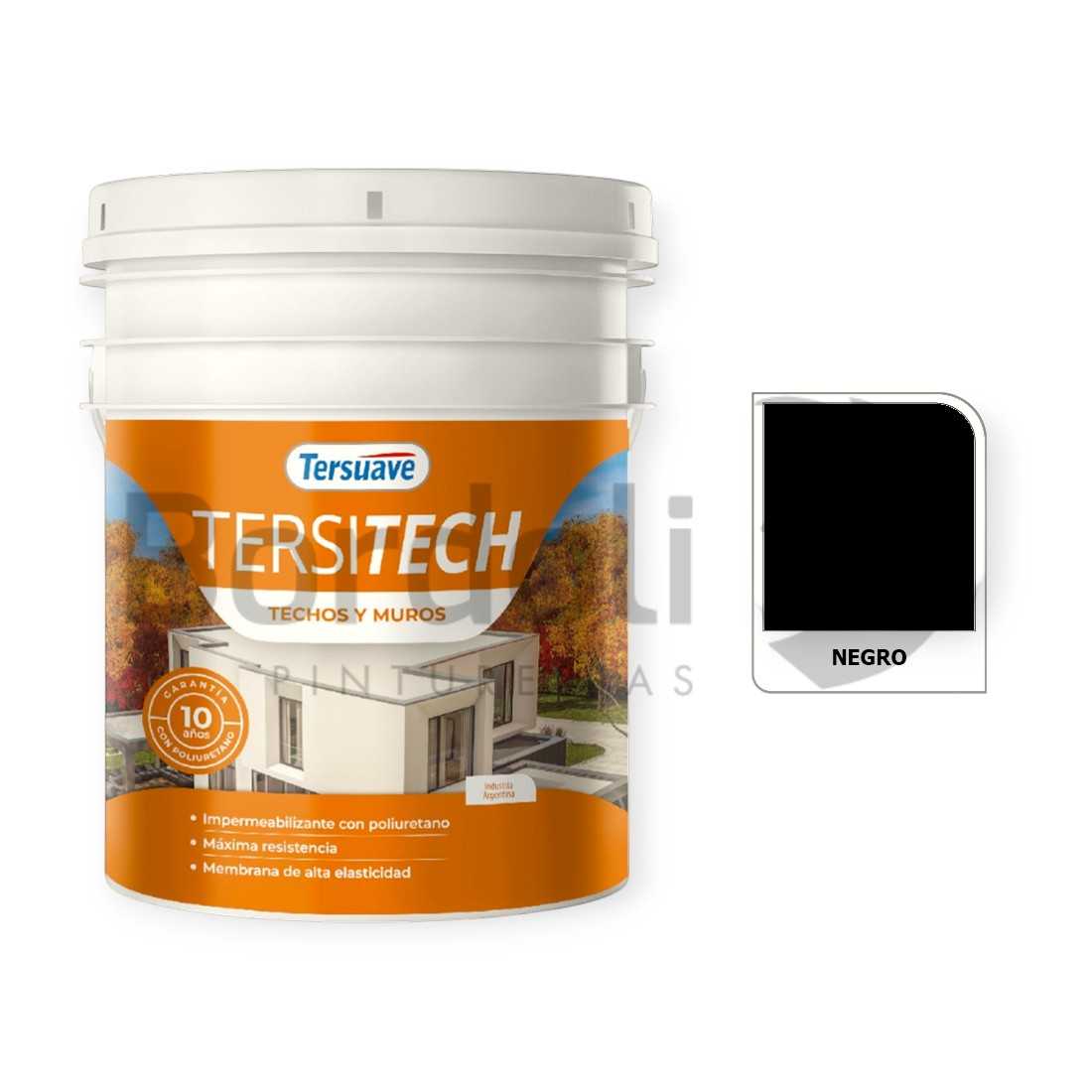 TERSUAVE TERSITECH IMPER T/MUROS NEGRO X 10 KG