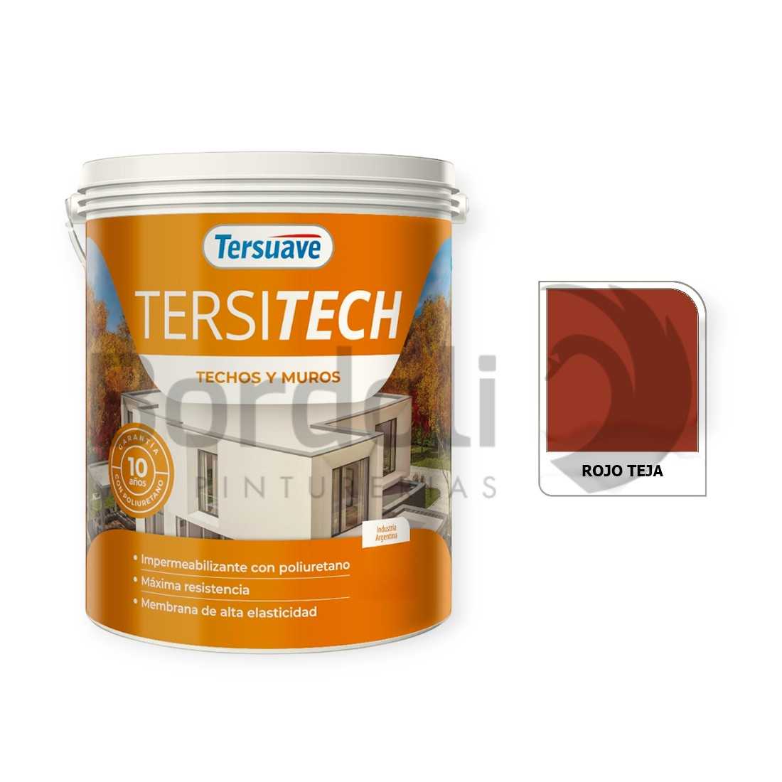 TERSUAVE TERSITECH IMPER T/MUROS ROJO TEJA X 1 KG