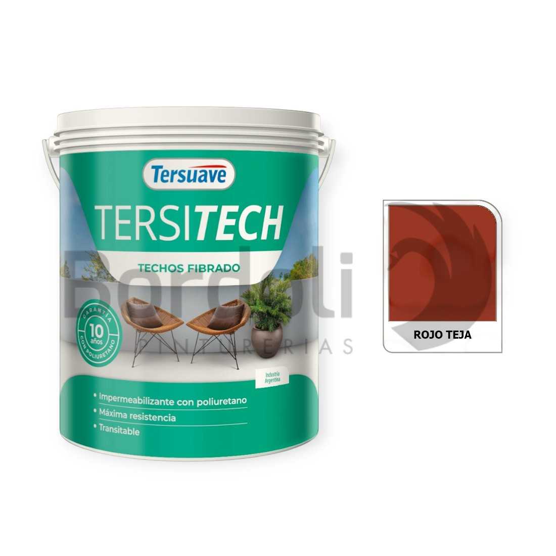 TERSUAVE TERSITECH IMPER FIBRADO T/M ROJO TEJA X 1 KG