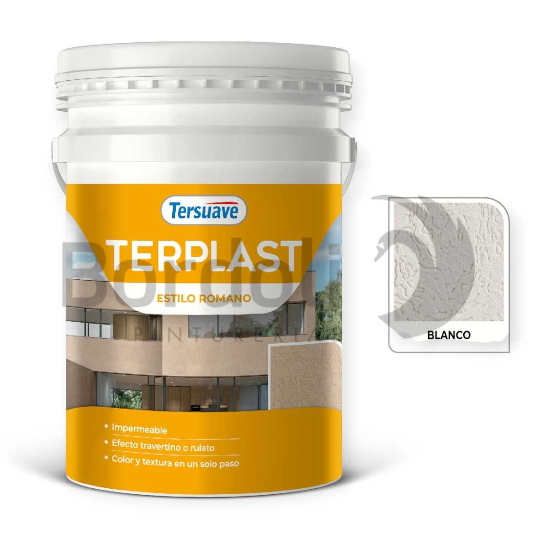TERSUAVE TERPLAST ROM. MED. BLANCO 25KG