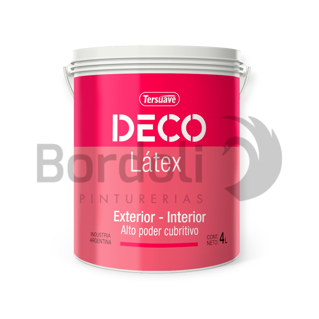 TERSUAVE DECO LATEX EXT-INT BLANCO 4 LT