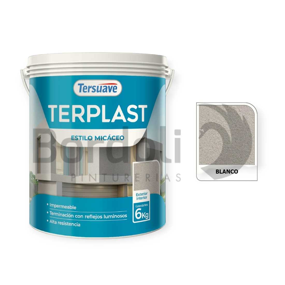 TERSUAVE TERPLAST MICACEO BLANCO 6KG