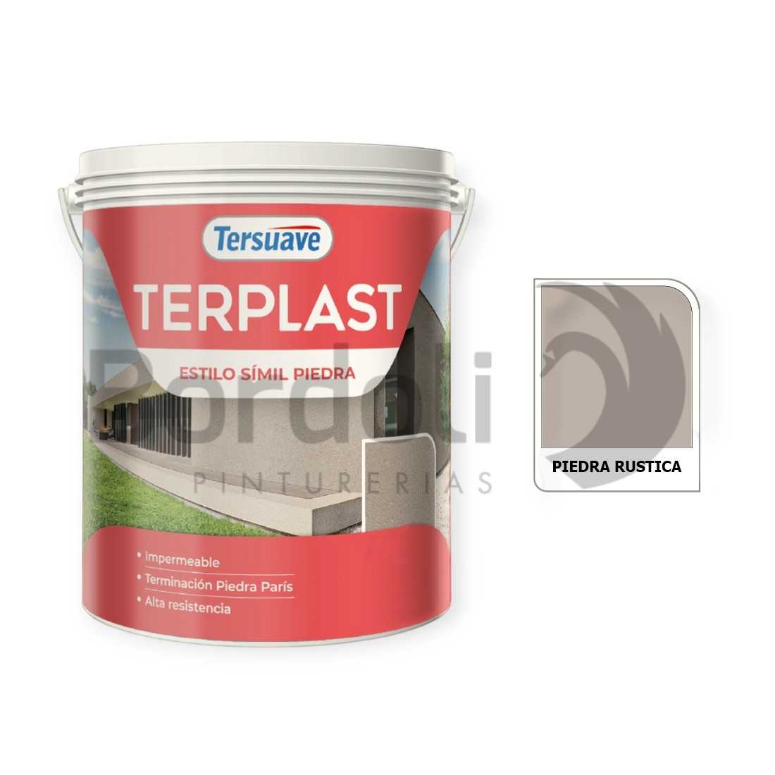 TERSUAVE TERPLAST S.PIEDRA P.RUSTICA 6KG