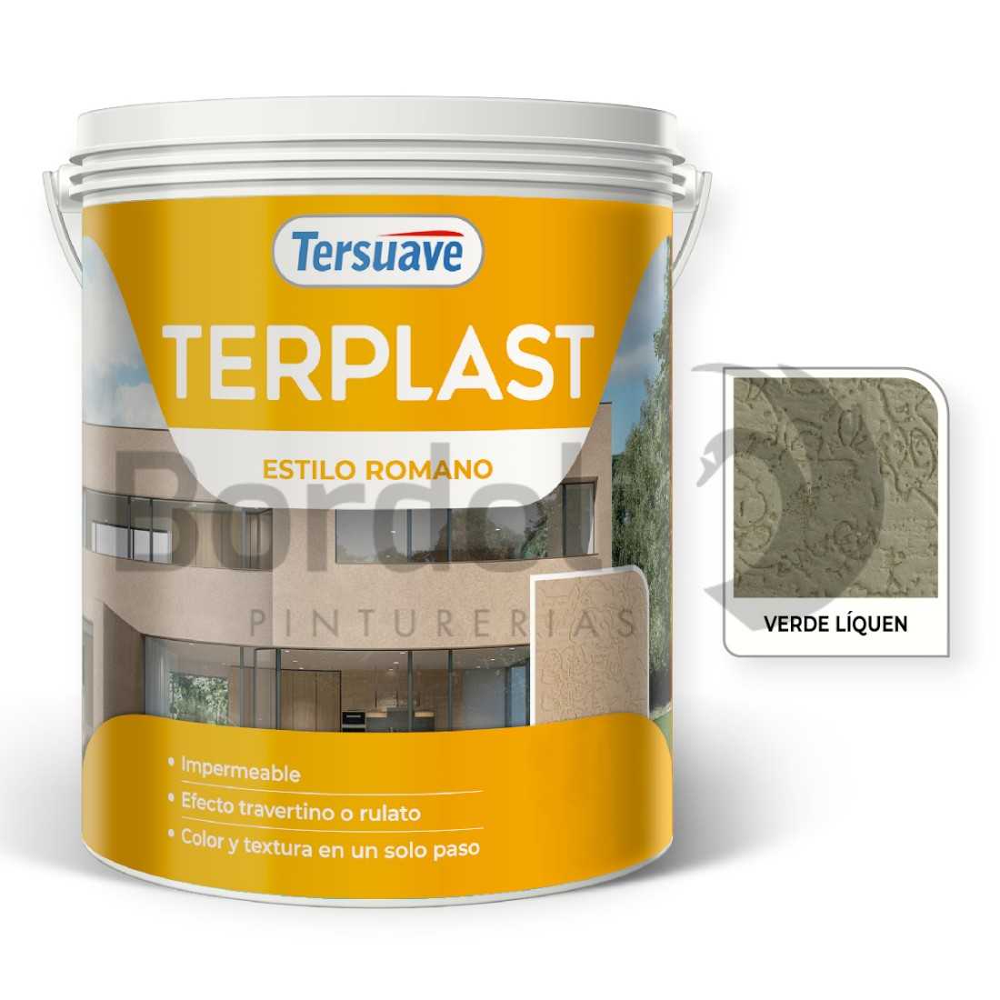 TERSUAVE TERPLAST ROM. MED. VERDE LIQUEN 6KG