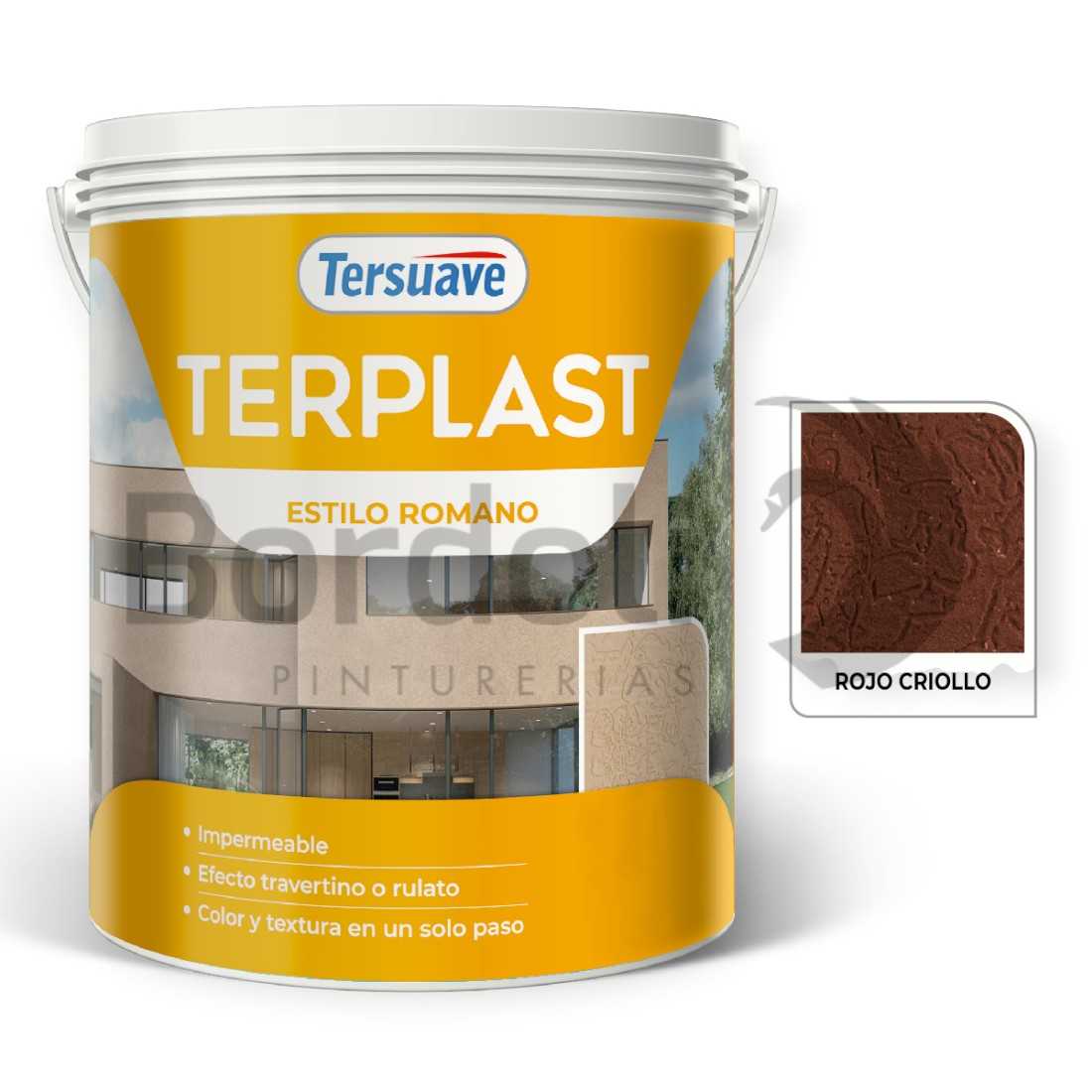 TERSUAVE TERPLAST ROM. MED. ROJO CRIOLLO 6KG