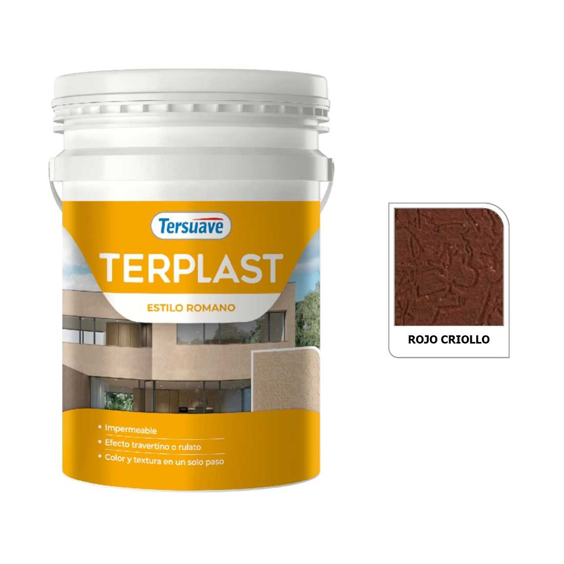 TERSUAVE TERPLAST ROM. MED. ROJO CRIOLLO 30KG