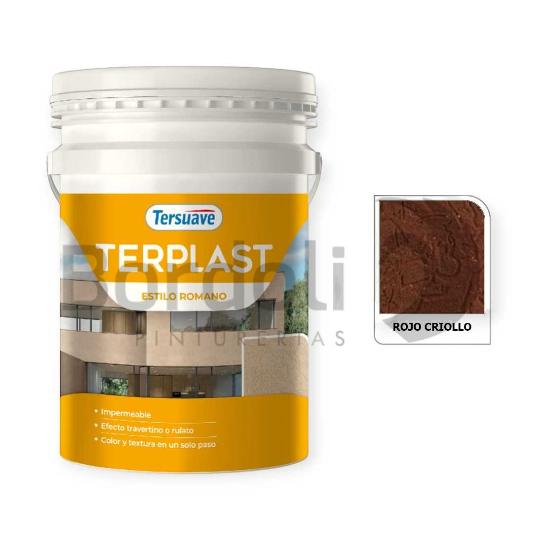 TERSUAVE TERPLAST ROM. MED. ROJO CRIOLLO 30KG