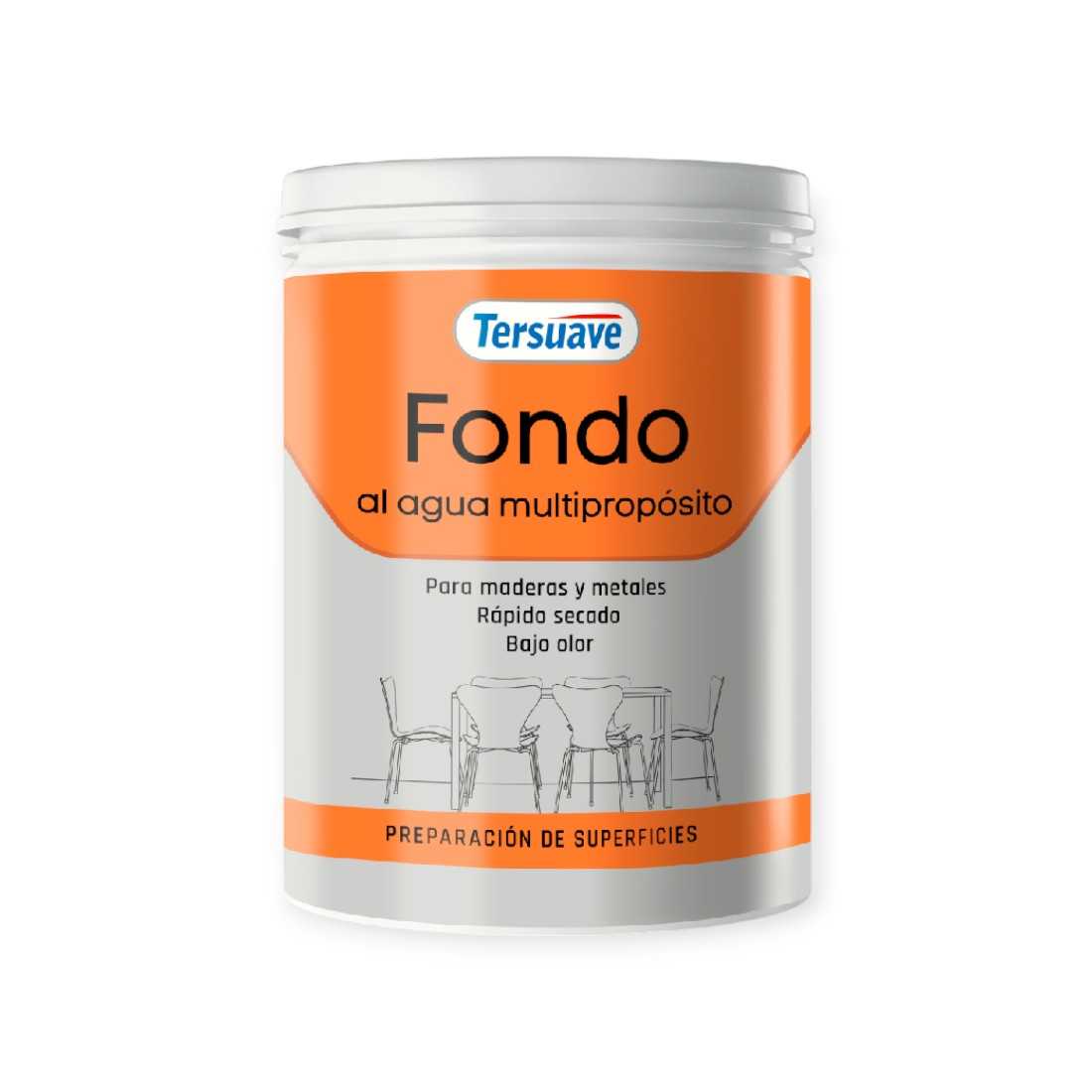 TERSUAVE FONDO BASE ACUOSA MULTIPROPOSITO GRIS X 1/2 LT