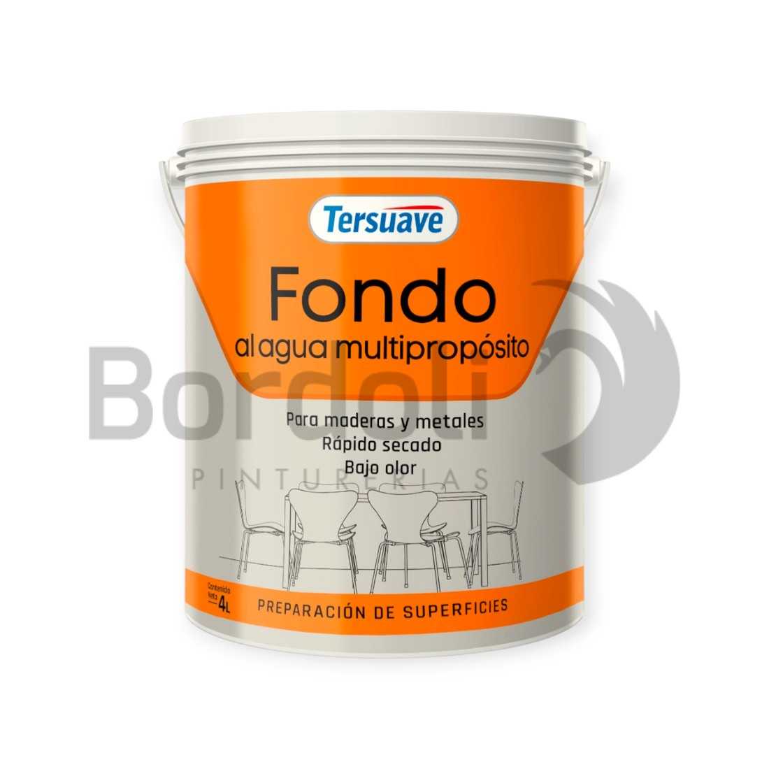 TERSUAVE FONDO BASE ACUOSA MULTIPROPOSITO GRIS X 4 LT