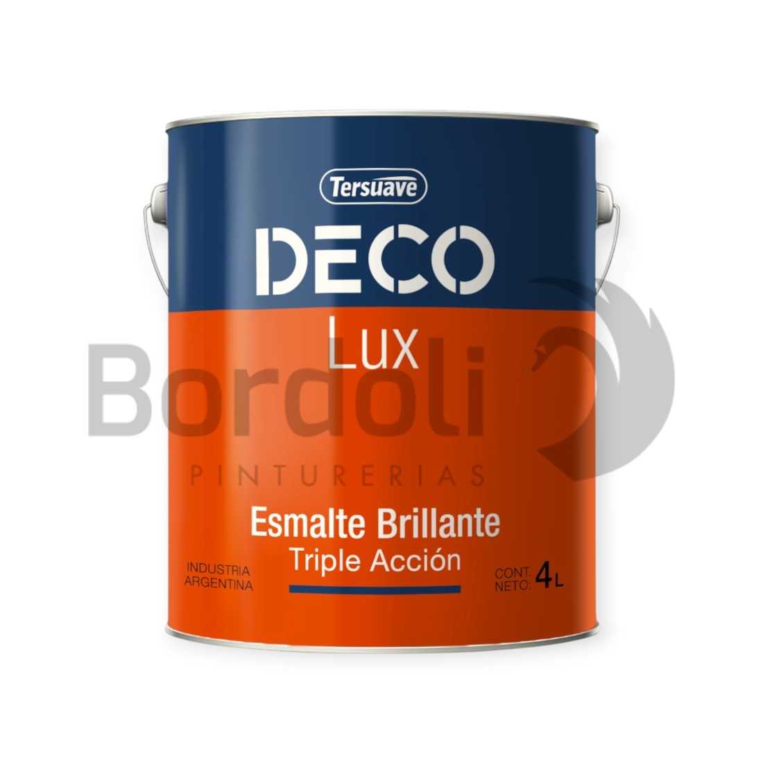 TERSUAVE DECOLUX ESM. SINT. BRILLANTE VERDE INGLES X 4 LT