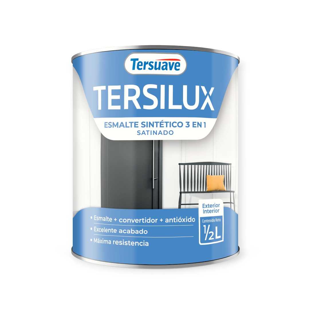 TERSUAVE ESM. SINT. SATINADO MARRON TOBAGO X 1/2 LT