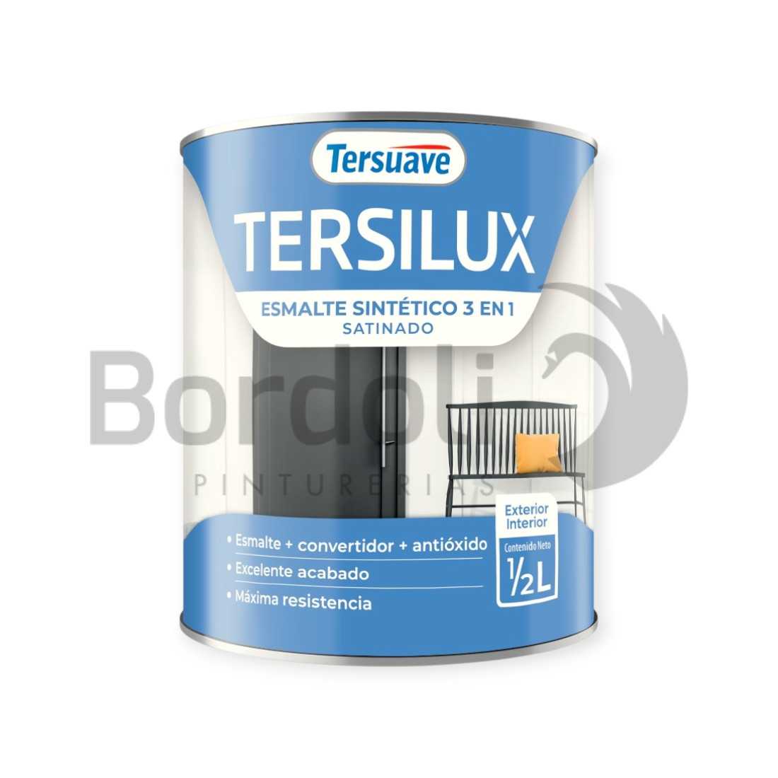 TERSUAVE ESM. SINT. SATINADO MARRON TOBAGO X 1/2 LT
