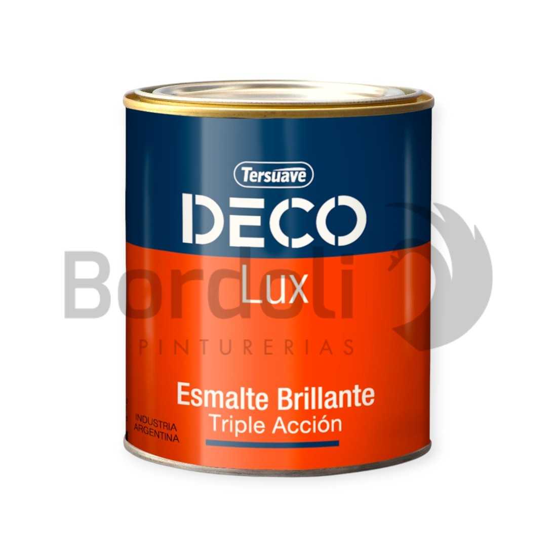 TERSUAVE DECOLUX ESM. SINT. BRILLANTE GRIS OSCURO 1 LT