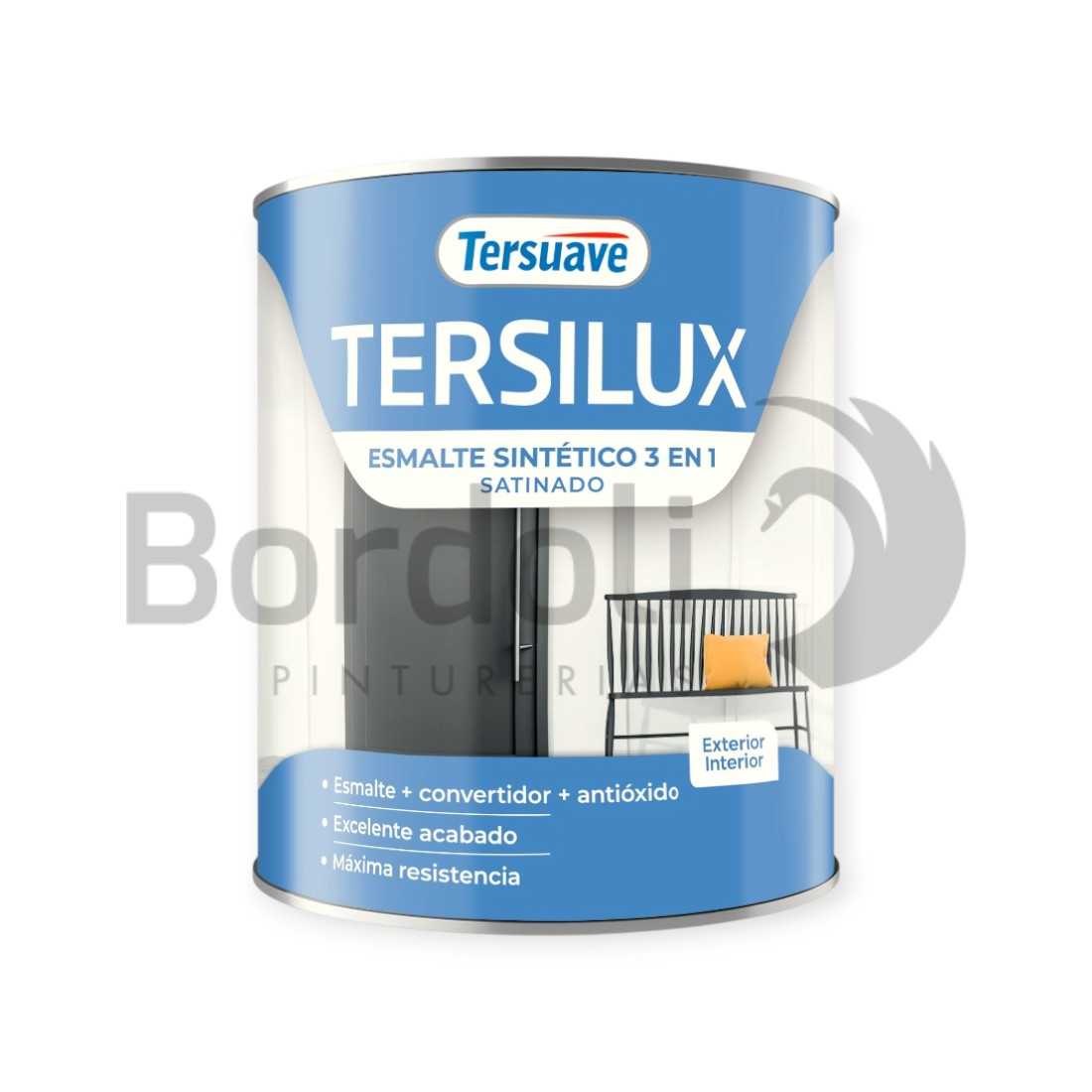 TERSUAVE ESM. SINT. SATINADO AZUL CAPRI X 1 LT