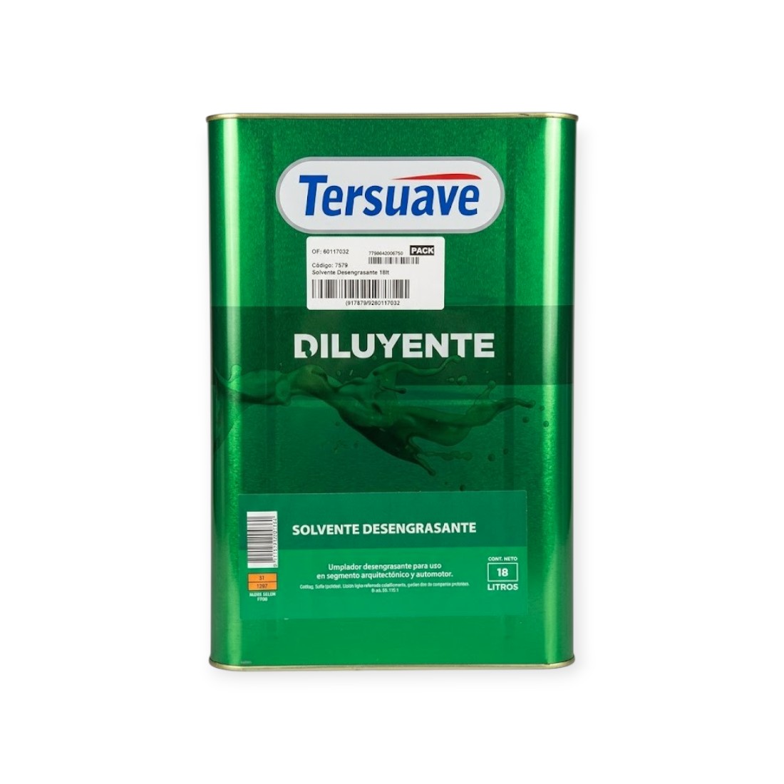 TERSUAVE DESENGRASANTE 18 LT